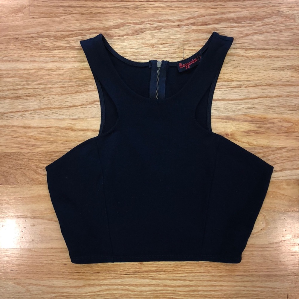 Black Crop Top